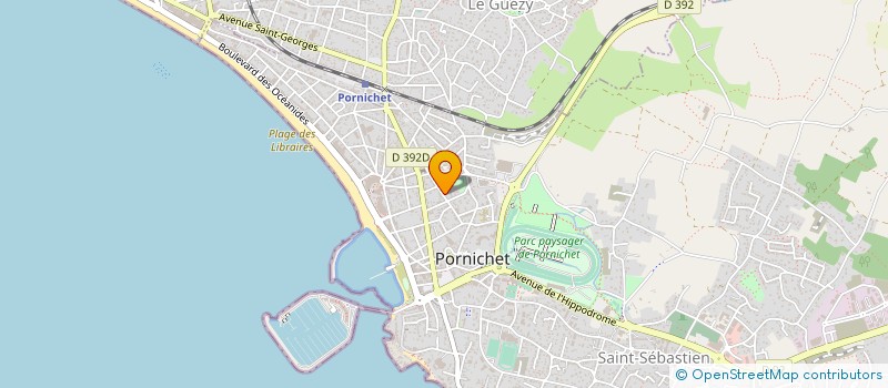 localisation de l'entreprise SCI DOMEFLO  PORNICHET