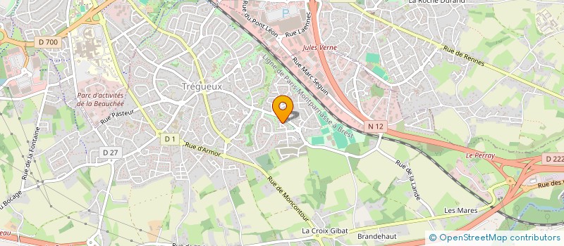 localisation de l'entreprise SCI DOMEJO  LANGUEUX