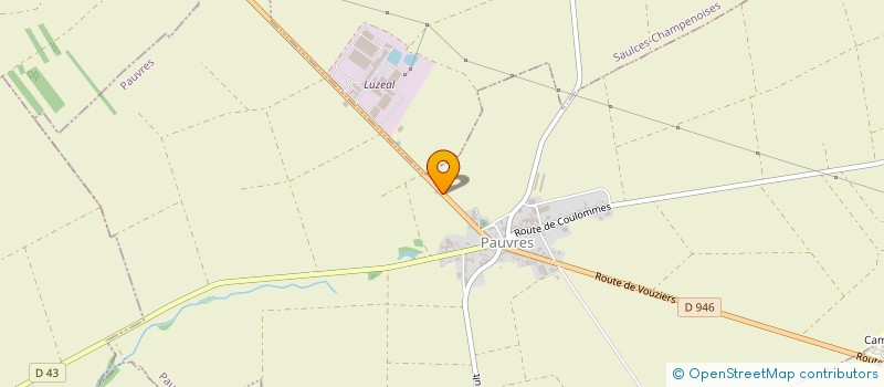 localisation de l'entreprise SCI DOMELIS  PAUVRES