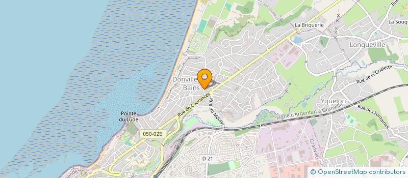 localisation de l'entreprise SCI DOMELOGE  DONVILLE-LES-BAINS