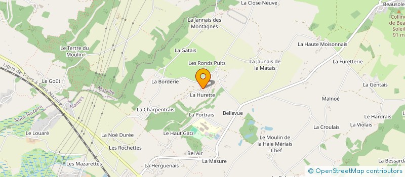 localisation de l'entreprise SCI DOMENA  CORDEMAIS