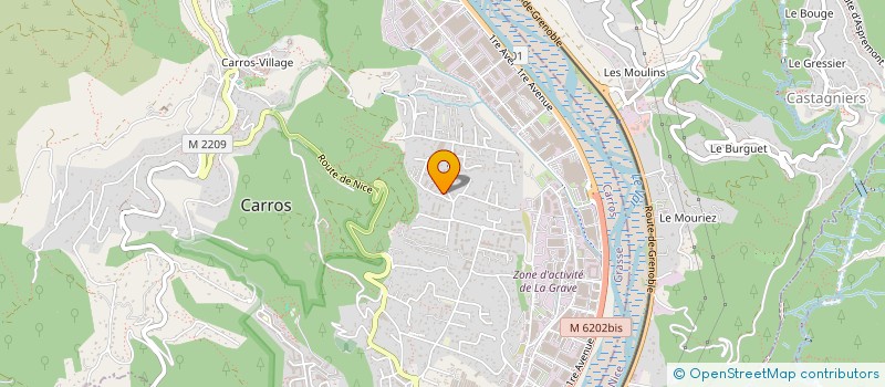 localisation de l'entreprise SCI DOMENICO à CARROS