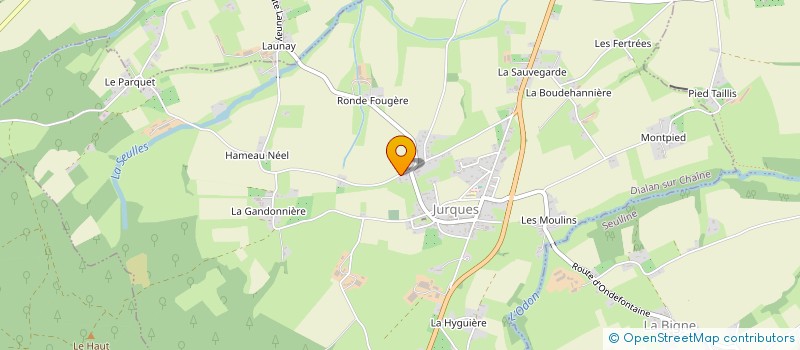 localisation de l'entreprise SCI DOMEPILU IMMO  DIALAN SUR CHAINE