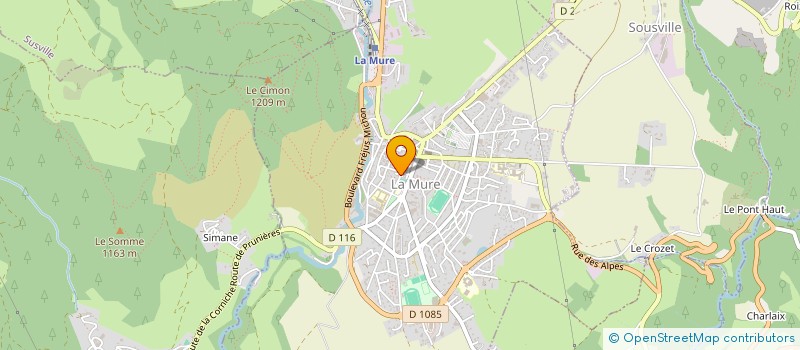 localisation de l'entreprise SCI DOMERIC  LA MURE