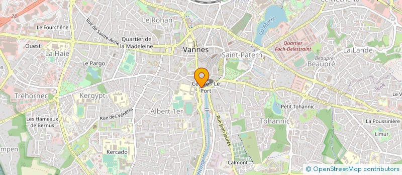 localisation de l'entreprise SCI DOMI à VANNES