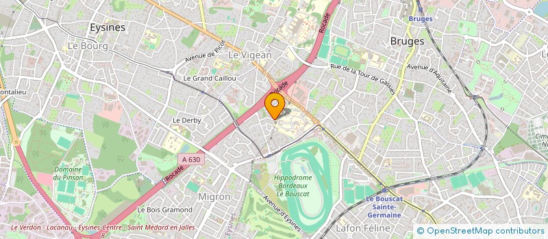 localisation de l'entreprise SCI DOMI  EYSINES