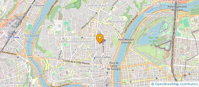 localisation de l'entreprise SCI DOMI  LYON