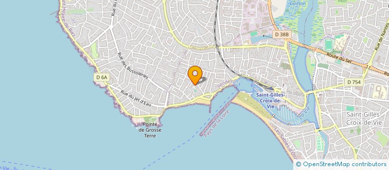 localisation de l'entreprise SCI DOMI GALLON à SAINT-GILLES-CROIX-DE-VIE