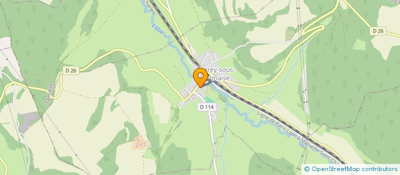 localisation de l'entreprise SCI DOMI NOSTRAE  SALMAISE