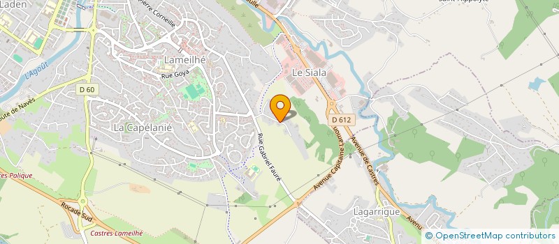 localisation de l'entreprise SCI DOMICIA à CASTRES