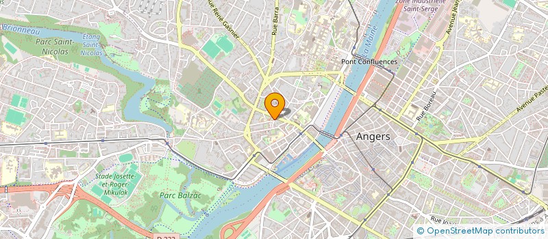 localisation de l'entreprise SCI DOMIENCE à ANGERS