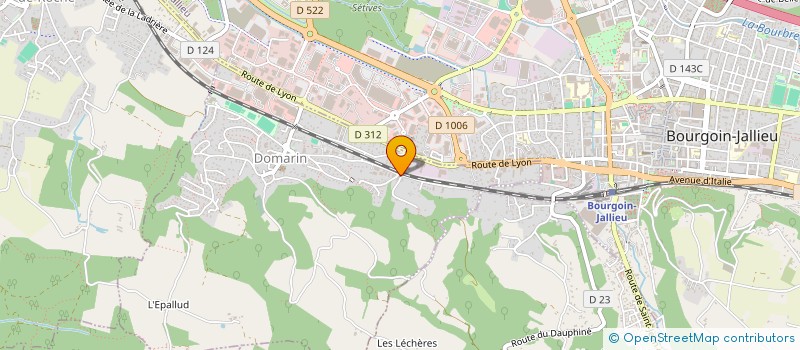 localisation de l'entreprise SCI DOMIFLOR  DOMARIN