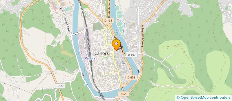 localisation de l'entreprise SCI DOMIKA  CAHORS