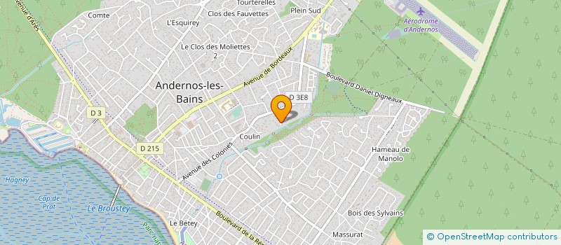 localisation de l'entreprise SCI DOMIMMO  ANDERNOS-LES-BAINS