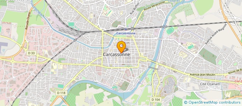 localisation de l'entreprise SCI DOMINA à CARCASSONNE