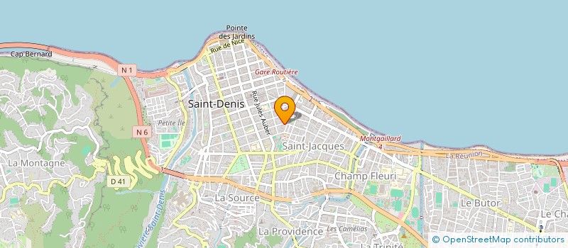 localisation de l'entreprise SCI DOMINANCE à SAINT-DENIS