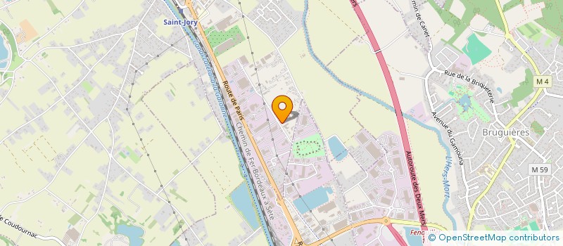 localisation de l'entreprise SCI DOMINATI  SAINT-JORY