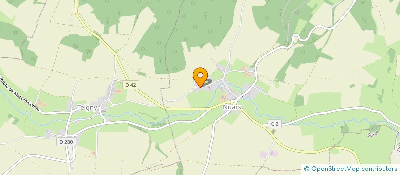 localisation de l'entreprise SCI DOMINGUES  NUARS