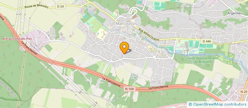 localisation de l'entreprise SCI DOMINGUEZ  MARCOUSSIS