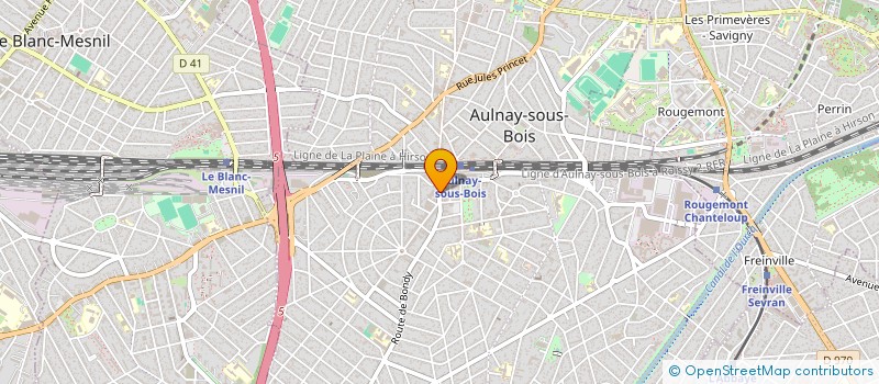 localisation de l'entreprise SCI DOMINI à AULNAY-SOUS-BOIS