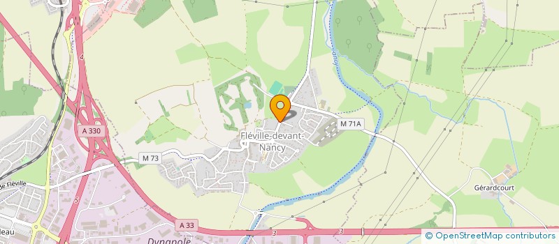 localisation de l'entreprise SCI DOMINICAINS  LUDRES