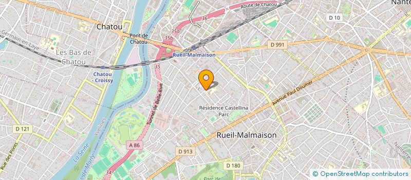 localisation de l'entreprise SCI DOMINICO à RUEIL MALMAISON