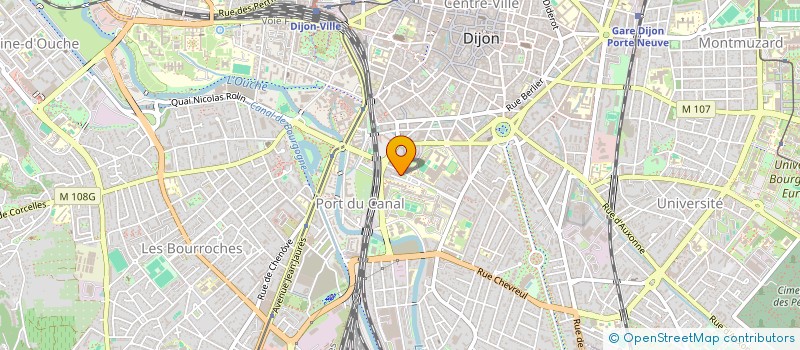localisation de l'entreprise SCI DOMINIQUE à DIJON