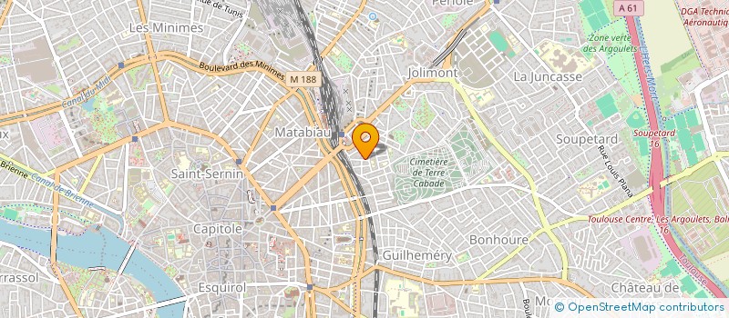 localisation de l'entreprise SCI DOMINIQUE à TOULOUSE