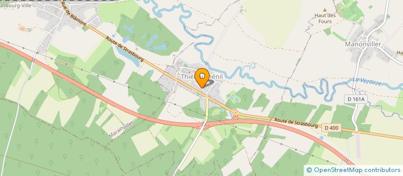 localisation de l'entreprise SCI DOMINIQUE  THIEBAUMENIL