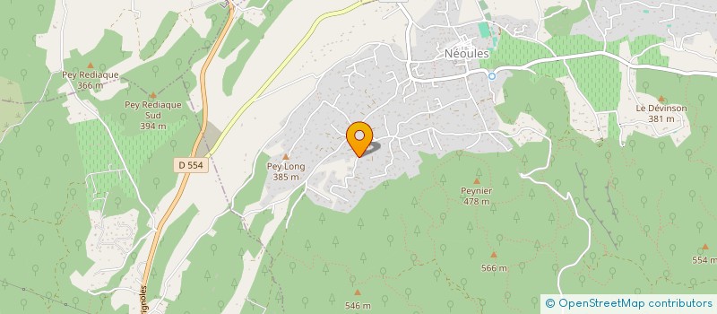 localisation de l'entreprise SCI DOMINIQUE à NEOULES
