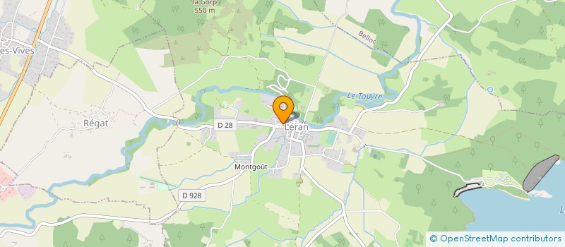localisation de l'entreprise SCI DOMINIQUE MAVRAKIS à LERAN