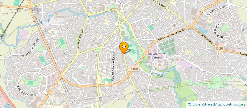 localisation de l'entreprise SCI DOMINO à CHOLET