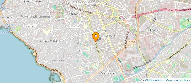 localisation de l'entreprise SCI DOMINO à MARSEILLE