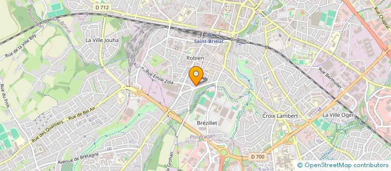 localisation de l'entreprise SCI DOMINO à SAINT-BRIEUC