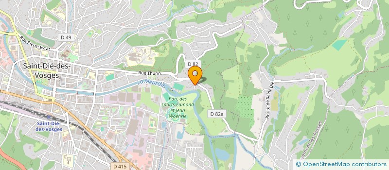 localisation de l'entreprise SCI DOMINO  SAINTE-MARGUERITE