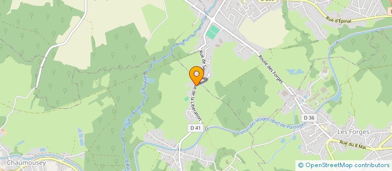 localisation de l'entreprise SCI DOMINO  SANCHEY