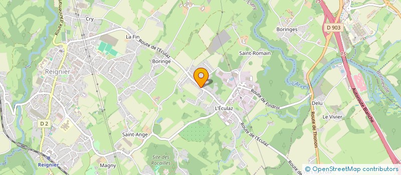 localisation de l'entreprise SCI DOMINO à REIGNIER-ESERY