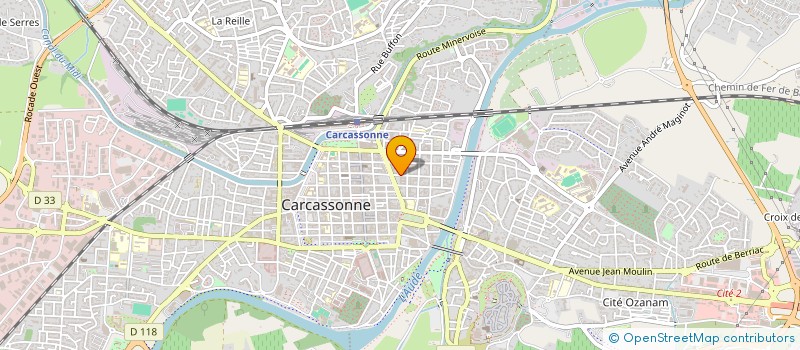 localisation de l'entreprise SCI DOMINON à CARCASSONNE