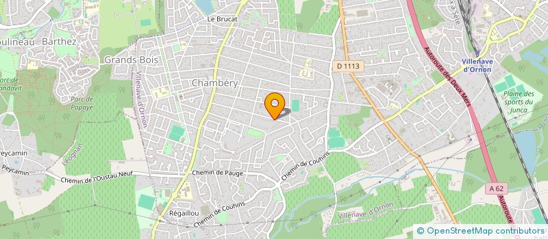 localisation de l'entreprise SCI DOMINOS  VILLENAVE-D'ORNON