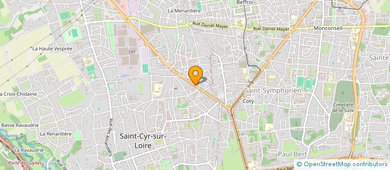 localisation de l'entreprise SCI DOMIRE à SAINT-CYR-SUR-LOIRE