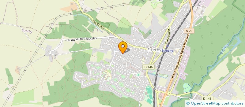 localisation de l'entreprise SCI DOMNIS  ETRECHY