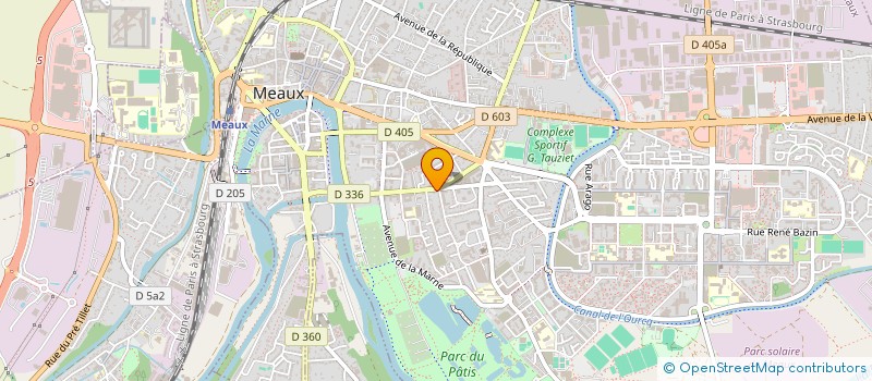 localisation de l'entreprise SCI DOMOC  TEMPLEUVE-EN-PEVELE