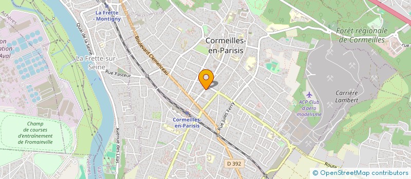 localisation de l'entreprise SCI DOMOD à CORMEILLES-EN-PARISIS
