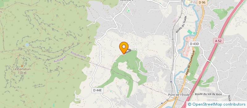 localisation de l'entreprise SCI DOMODAN  ROQUEVAIRE