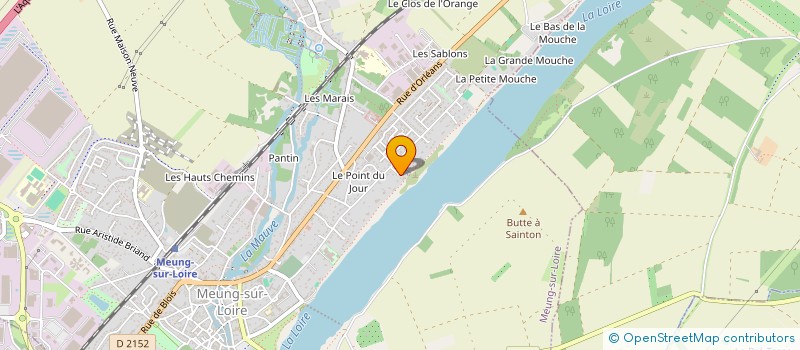 localisation de l'entreprise SCI DOMONIQUE à MEUNG-SUR-LOIRE