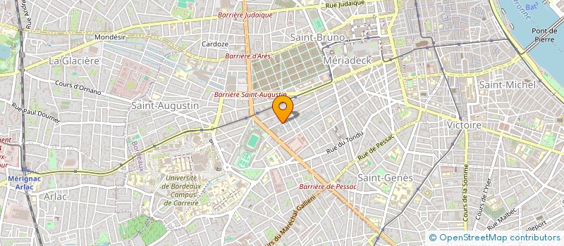 localisation de l'entreprise SCI DOMOT  BORDEAUX