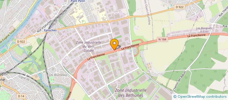 localisation de l'entreprise SCI DOMPETER à SAINT-OUEN-L'AUMONE