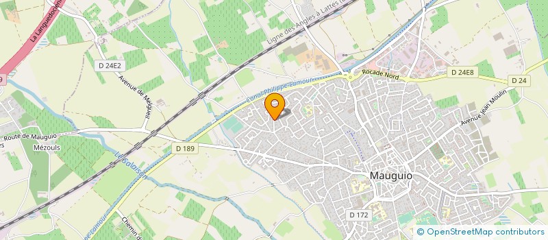 localisation de l'entreprise SCI DOMS  MAUGUIO