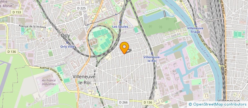 localisation de l'entreprise SCI DOMS  VILLENEUVE-LE-ROI