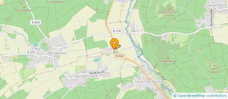 localisation de l'entreprise SCI DOMSEB  AMMERSCHWIHR